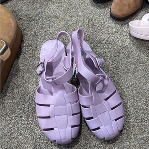 Lavender Women's Jelly Sandals